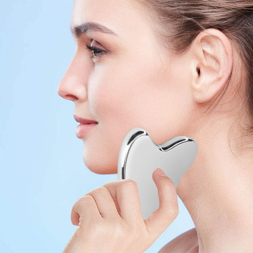 Lisotte RVS Gua Sha | Lifting Tool voor Moeders die Tijd Willen Besparen