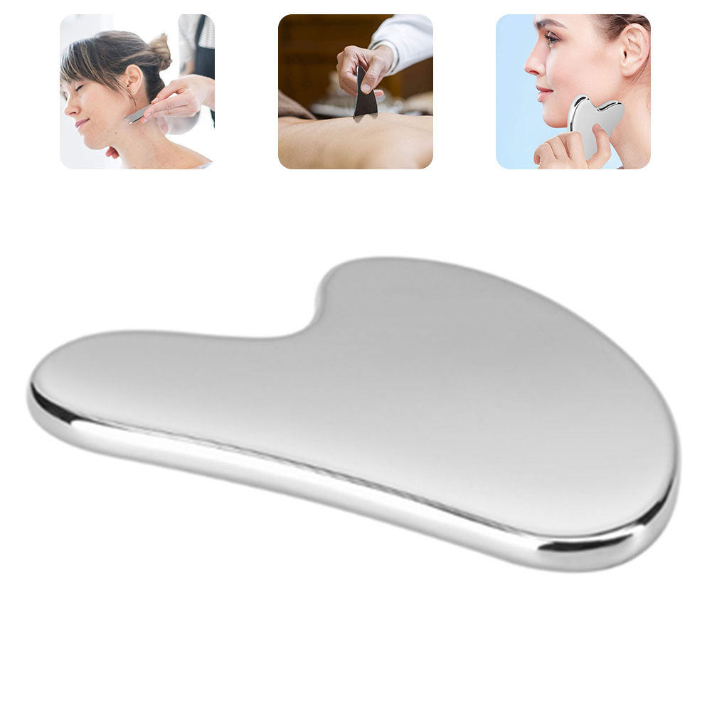 Lisotte RVS Gua Sha | Lifting Tool voor Moeders die Tijd Willen Besparen