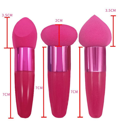 Lisotte 3-Set Beauty Blender | Met Vitamine E voor een Perfecte Finish, Ideaal voor Drukke Moeders