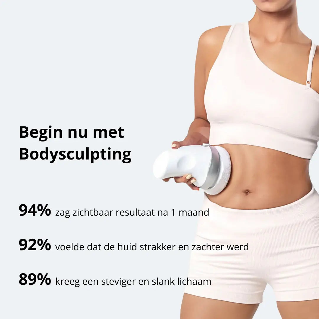 Lisotte BodySculpt Ultra Slim | Ultrasoon Lichaamsverzorging voor Strakkere Huid en Vetvermindering